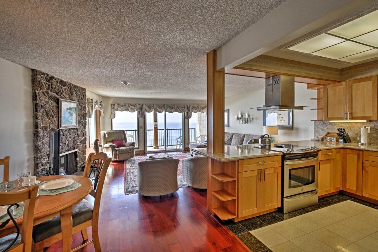 Lincoln City Oceanfront Condo, Near Lincoln Beach! Экстерьер фото